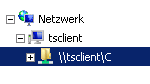 Netzwerk\tsclient\C