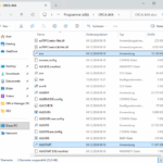 Programmverzeichnis im Windows-Explorer