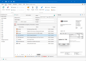 Screenshot mit Vorschaulupe