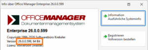 Programminfo